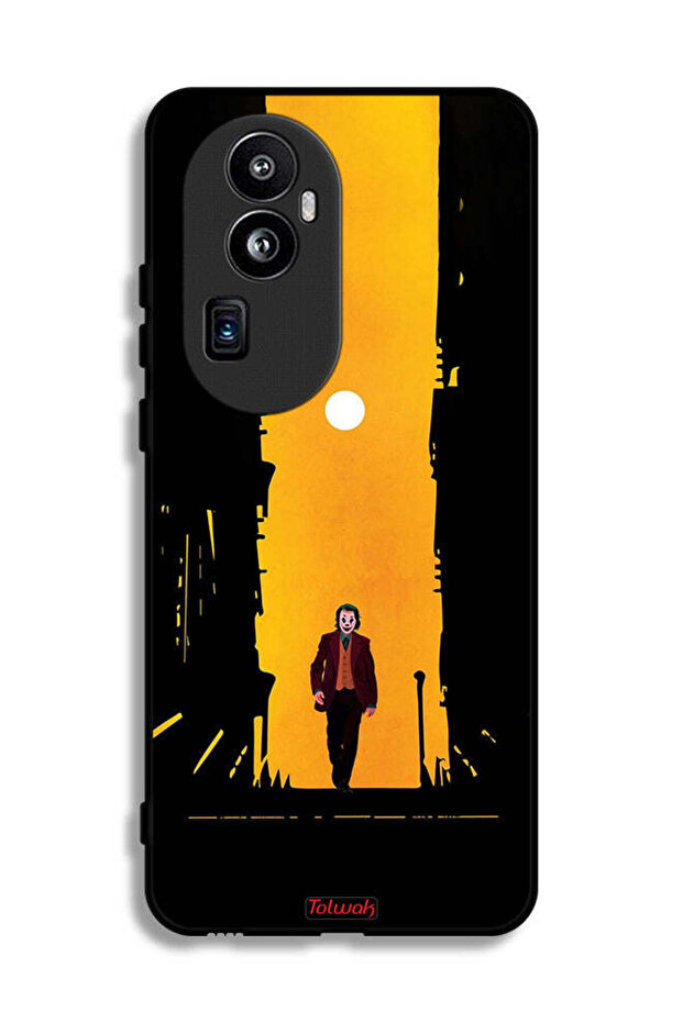 غطاء حماية Oppo Reno10 Pro Plus بتصميم جوكر، عمل فني رقمي تجريدي