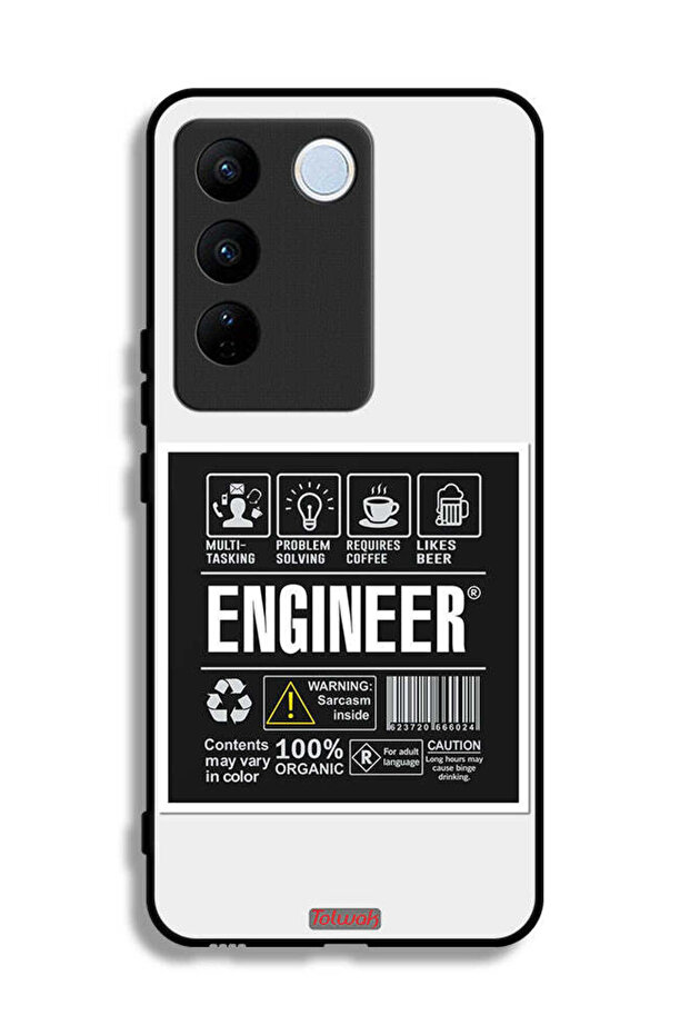 Vivo V27e Protective Case Cover Engineer Sticker