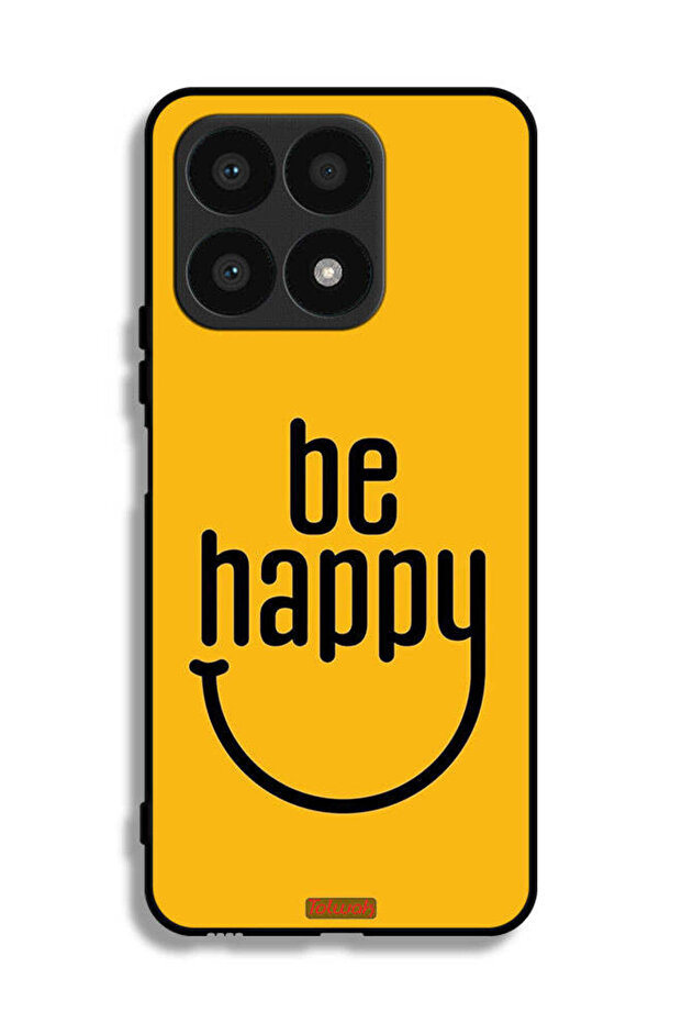 Honor X8a Protective Case Cover Be Happy