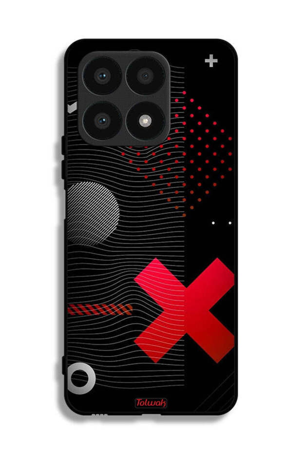 Honor X8a Protective Case Cover Cross Sign