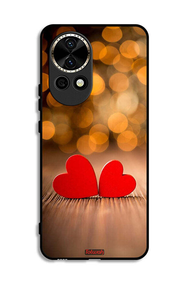 Huawei nova 12 5G Protective Case Cover Two Beautiful Hearts