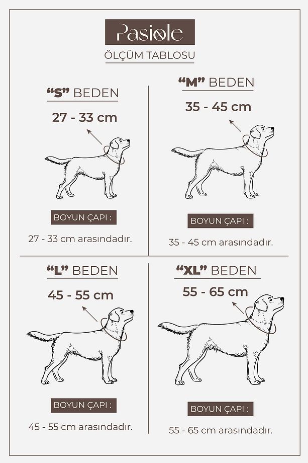 Çekiş Önleyici Tasma Boğma | Pati İzi Detaylı Deri Ön Yüz | Köpek Boyun Tasması - 2