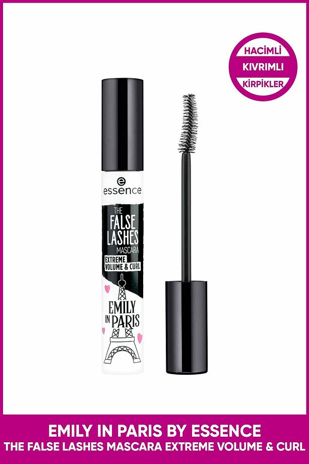 EMILY IN PARIS by THE FALSE LASHES MASCARA EXTREME VOLUME & CURL 01 - 1
