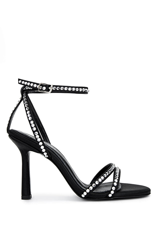 Women's Vegan Black Heeled Shoes