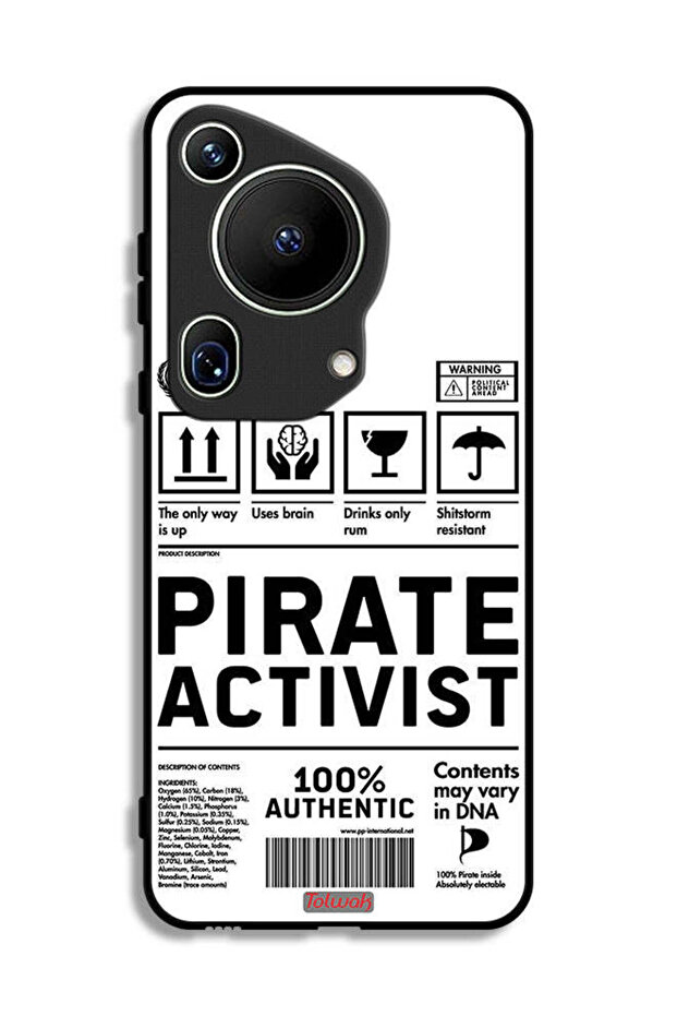 Huawei Pura 70 Ultra Protective Case Cover Private Activist Sticker