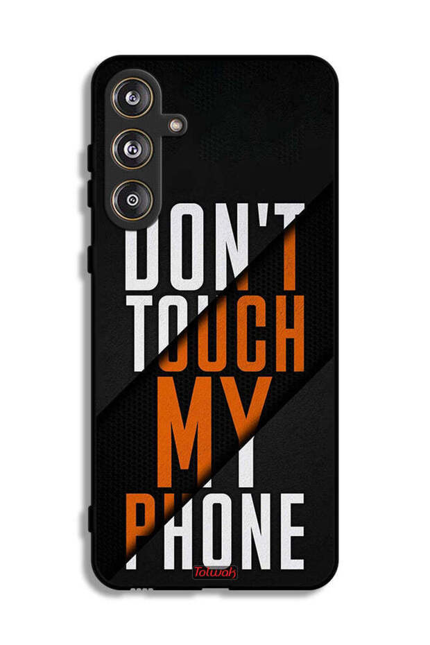 Samsung Galaxy M55 5G Protective Case Cover Do Not Touch My Phone