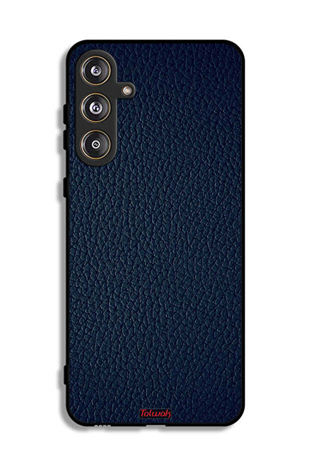 غطاء حماية جلدي بنمط لهاتف Samsung Galaxy M55 5G