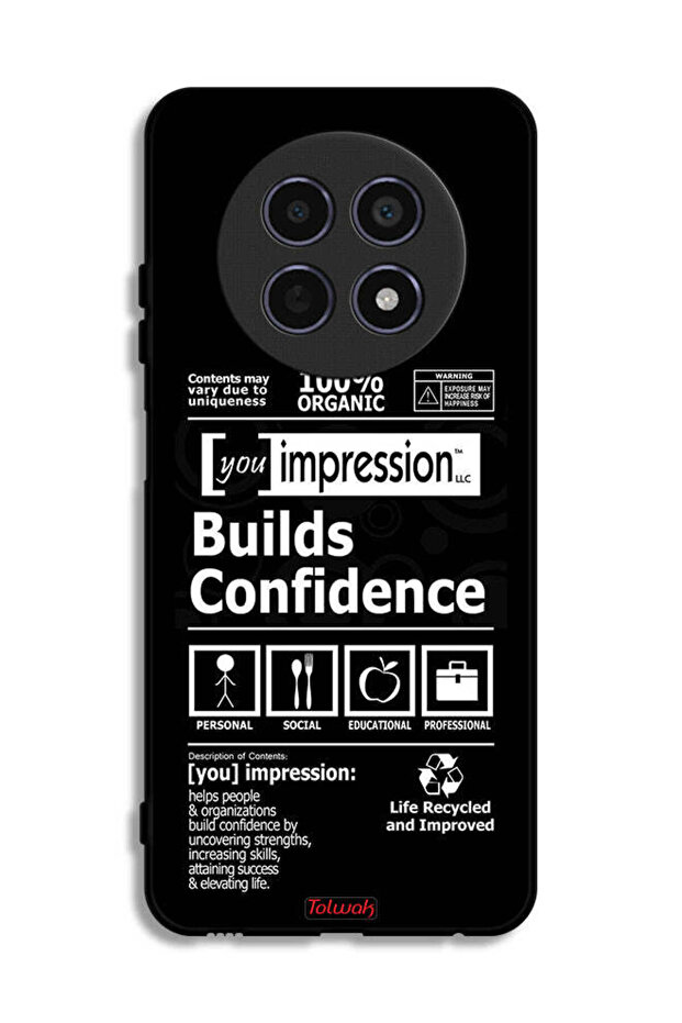 Realme 12 5G Protective Case Cover Builds Confidence Sticker