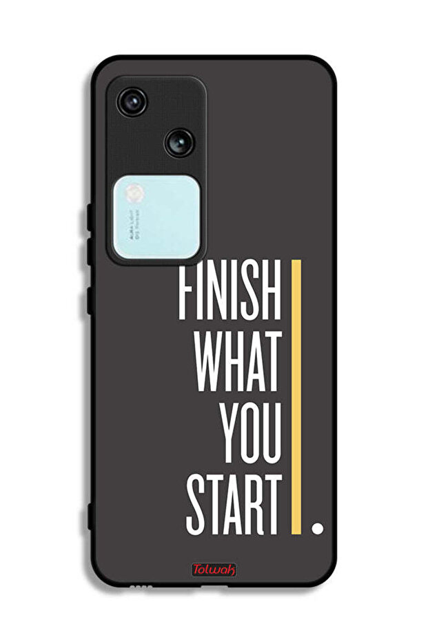 Vivo V30 5G Protective Case Cover Finish What You Start