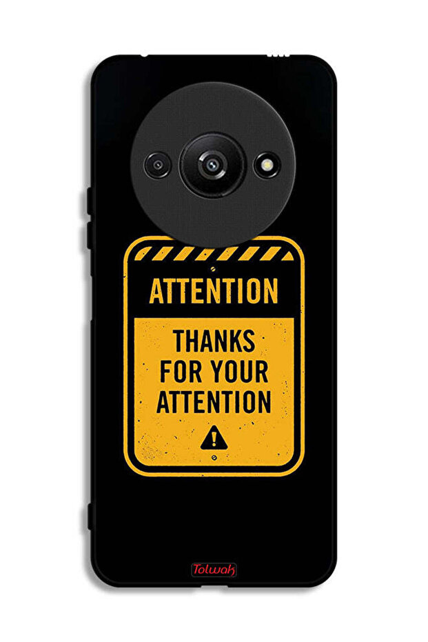 Xiaomi Redmi A3 4G Protective Case Cover Thanks For Attention