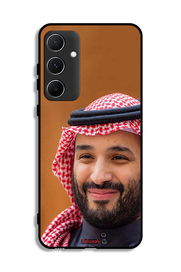 غطاء حماية لهاتف سامسونج جالكسي A55 5G محمد بن سلمان