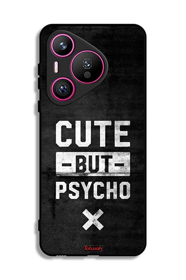 Huawei Pura 70 Protective Case Cover Cute But Psycho