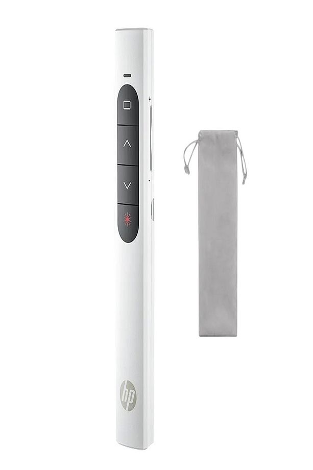 SS10 Sunum Kumandası Pilli Laser Pointer - Beyaz - 1