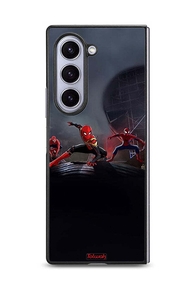 Samsung Galaxy Z Fold6 Protective Case Cover Three Spiders