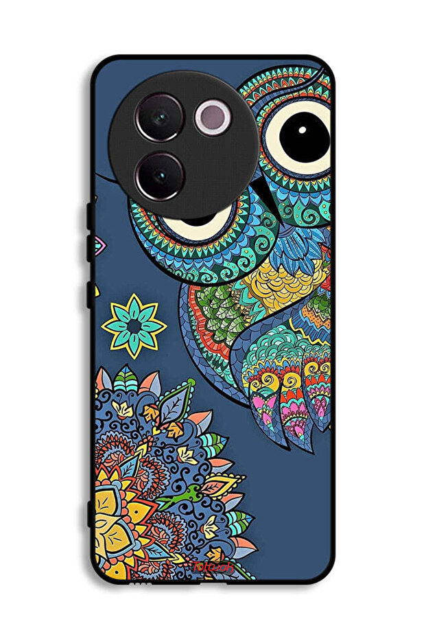 Vivo V30e 5G Protective Case Cover Floral Owl