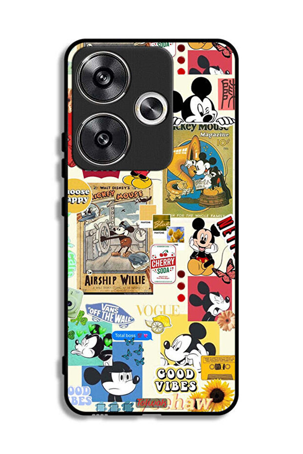 Xiaomi Poco F6 5G Protective Case Cover Chose Happy And Stickers