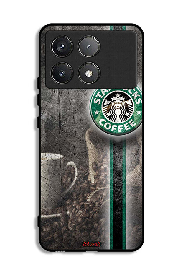 Xiaomi Redmi K70 Pro Protective Case Cover Coffee Art