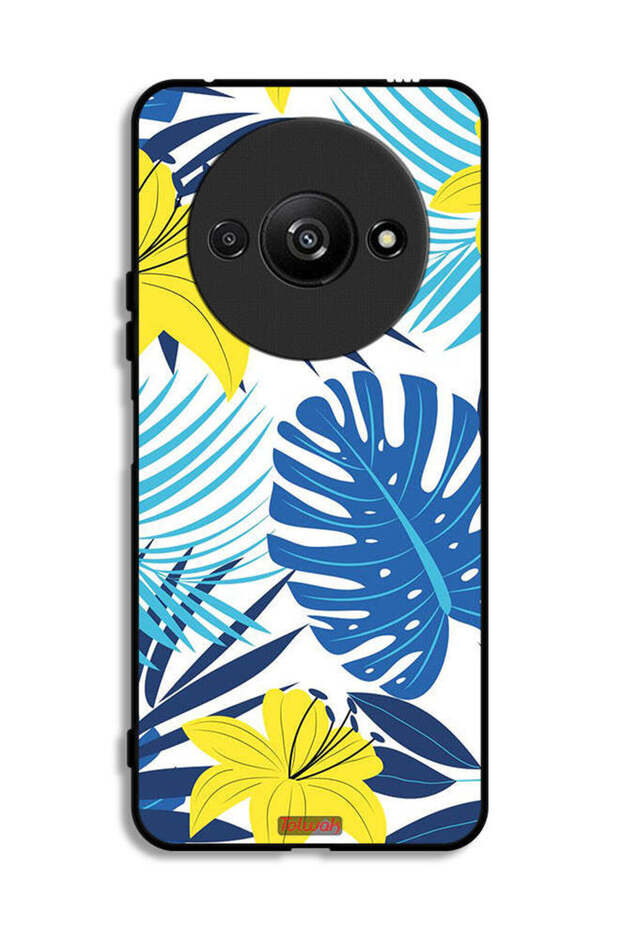 Xiaomi Redmi A3 4G Protective Case Cover Feather And Flower Art
