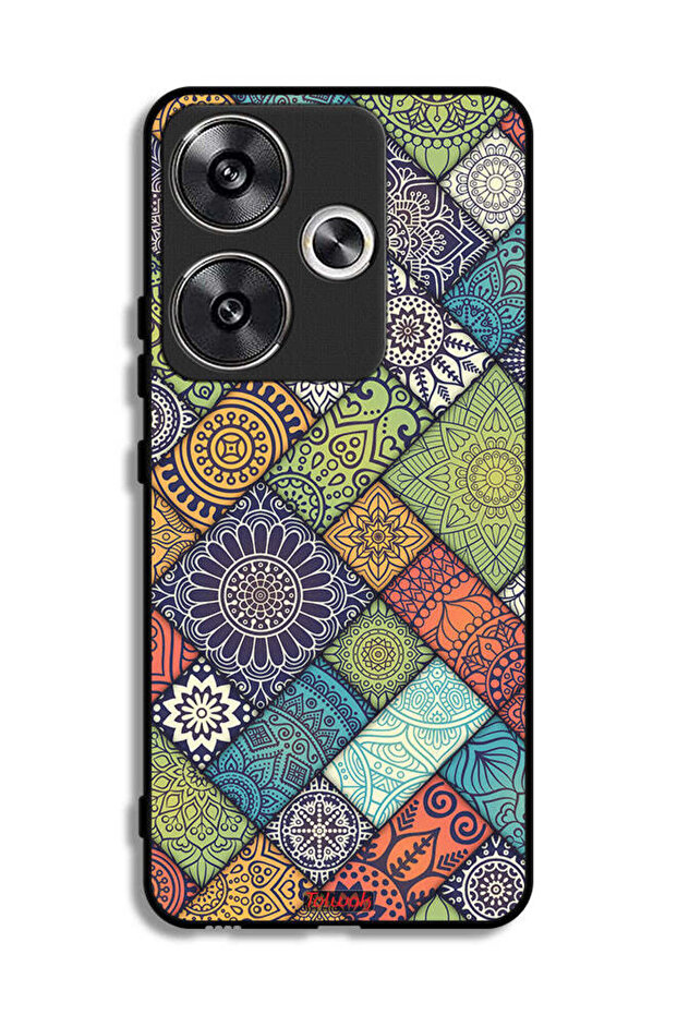 Xiaomi Poco F6 5G Protective Case Cover Mandala Pattern