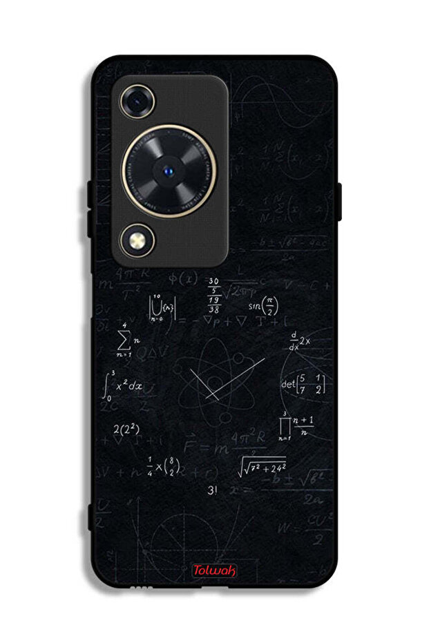 Huawei Enjoy 70 Protective Case Cover Maths Clock