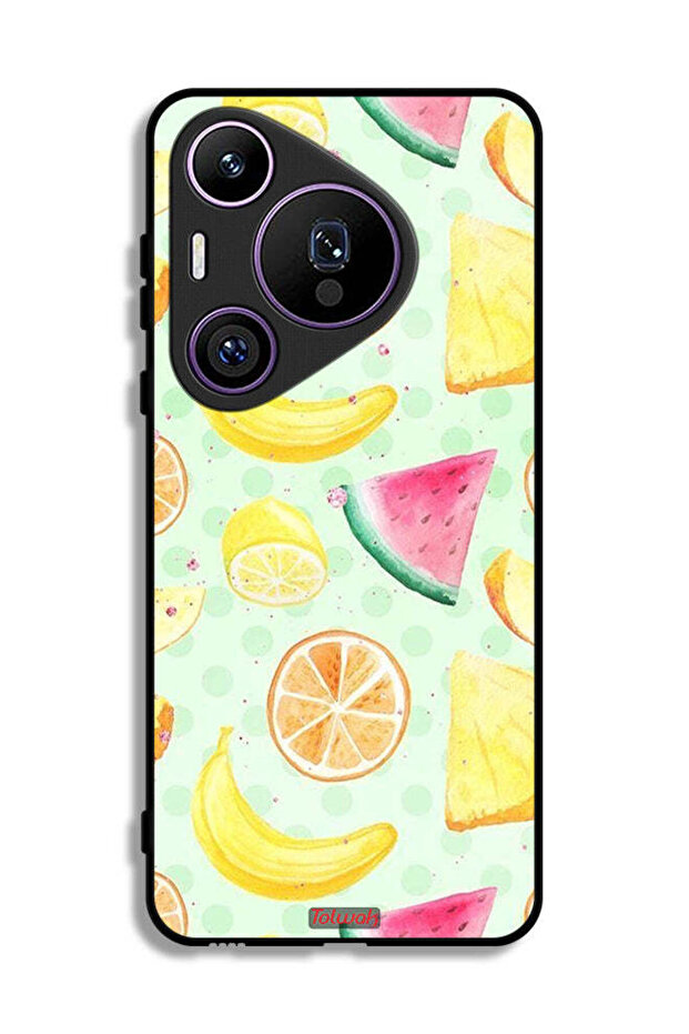 Huawei Pura 70 Pro Protective Case Cover Fruits Watercolor Art