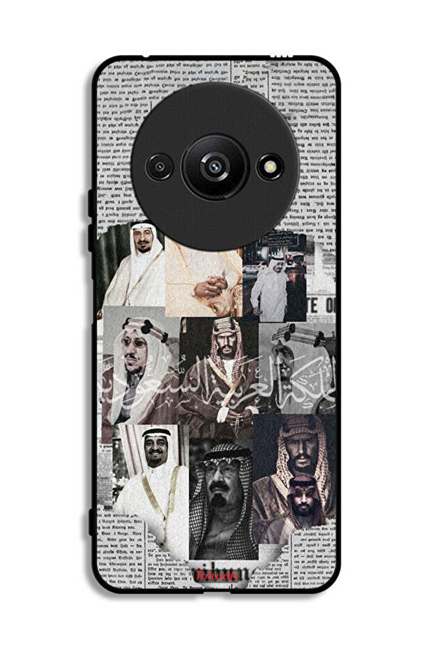 Xiaomi Redmi A3 4G Protective Case Cover Saudi Kings In News Paper
