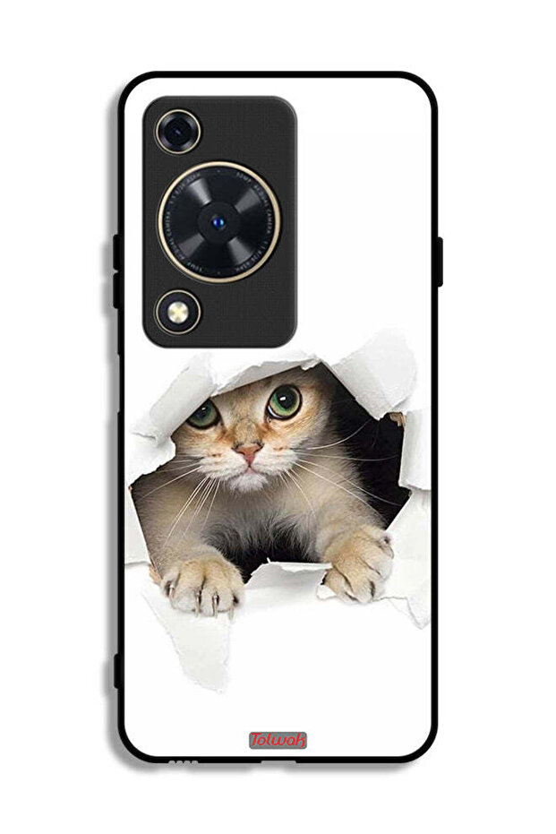 Huawei Enjoy 70 Protective Case Cover Cat Appearing