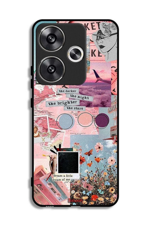 Xiaomi Poco F6 5G Protective Case Cover The Darker The Night The Brighter The Stars