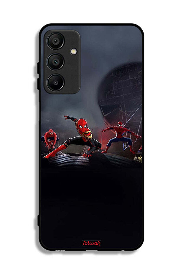 Samsung Galaxy A15 Protective Case Cover Three Spiders