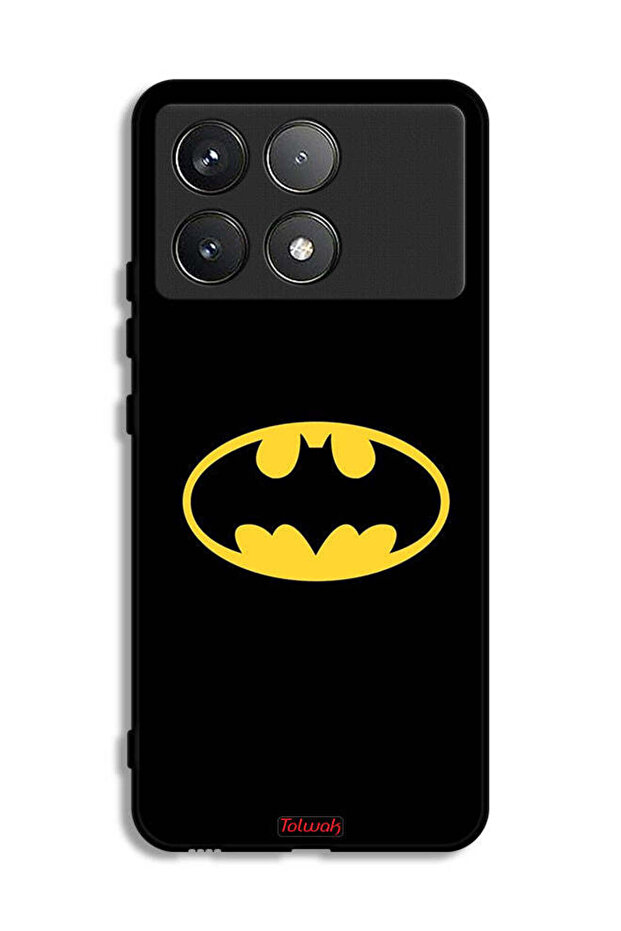 Xiaomi Poco F6 Pro Protective Case Cover Batman Logo