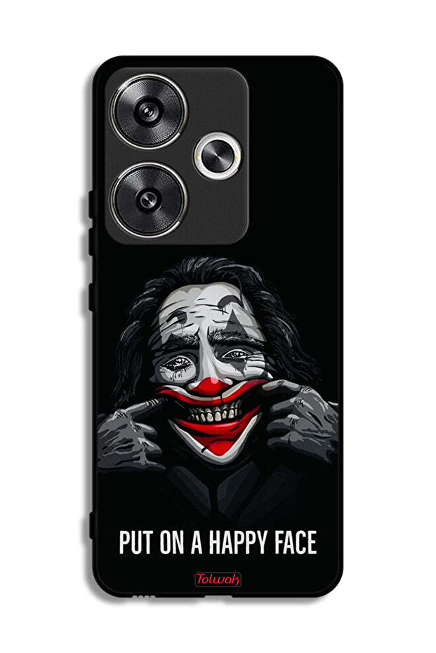 Xiaomi Poco F6 5G Protective Case Cover Put On Happy Face