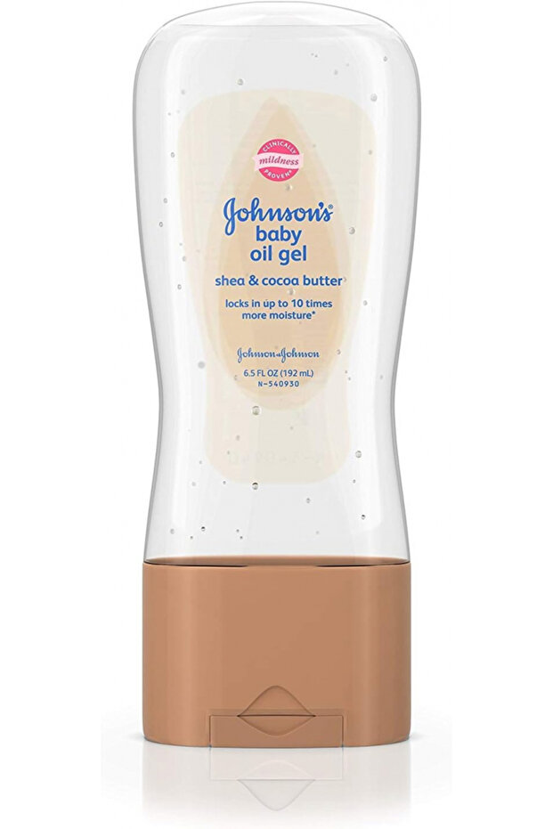 Johnson's Baby Oil Gel (shea&cocoa butter) 6.5Oz (Pack Of 4)