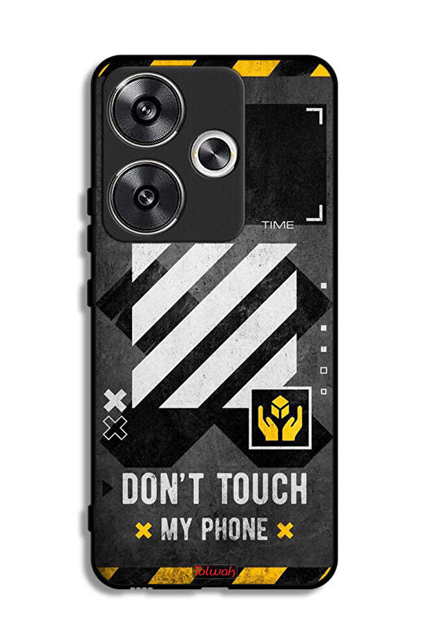 Xiaomi Poco F6 5G Protective Case Cover Do Not Touch My Phone