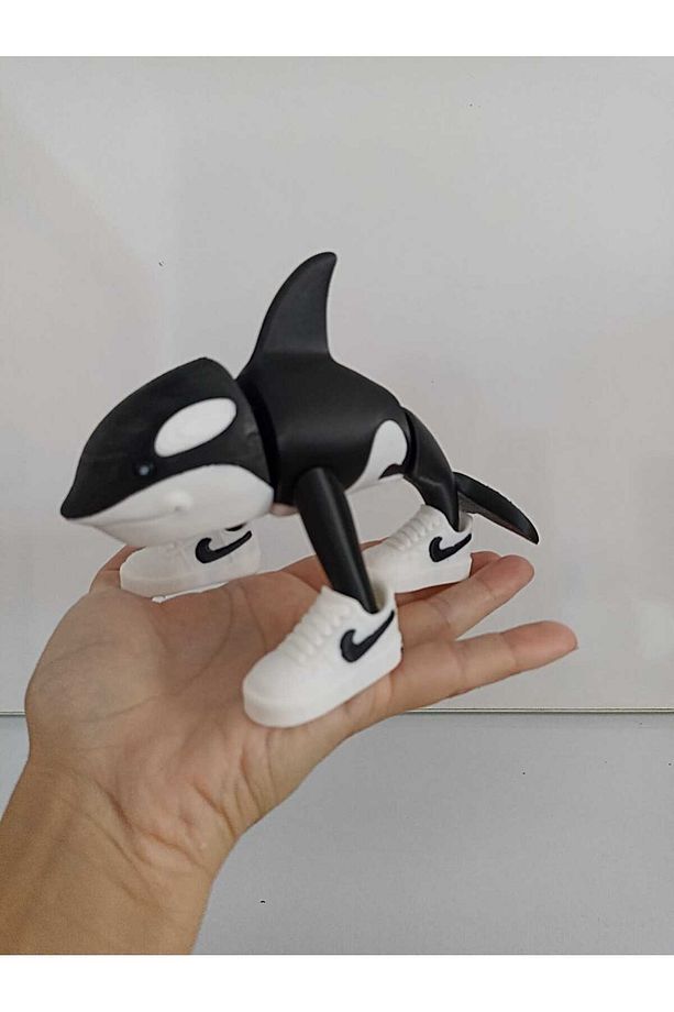 Orcalero Orcala Brainrot Figür Oyuncak Tung Tung Sahur buyuk boy 12 cm - 4