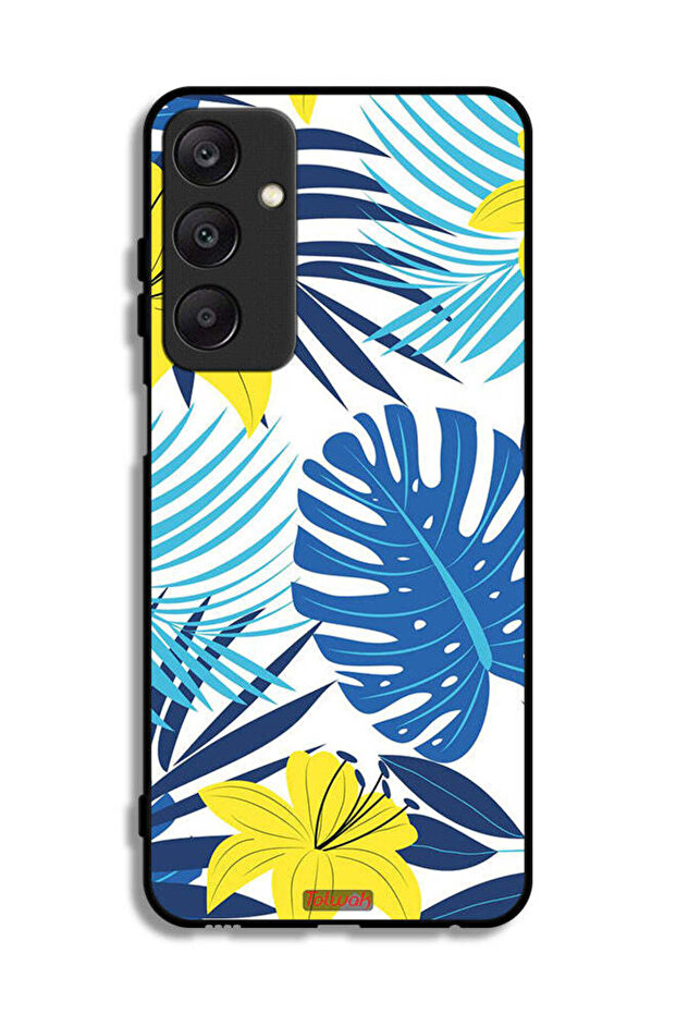 Samsung Galaxy A25 5G Protective Case Cover Feather And Flower Art