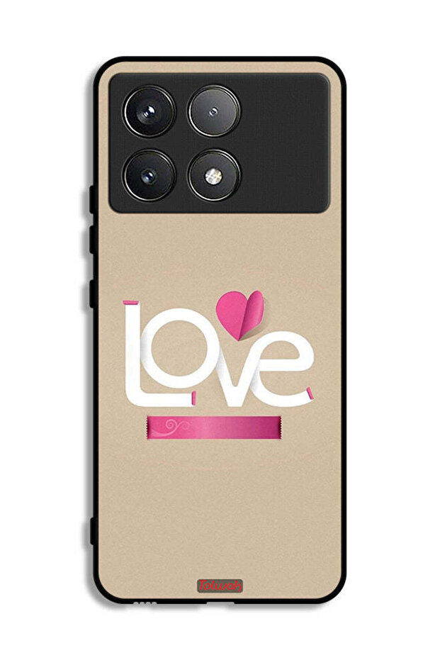 Xiaomi Poco F6 Pro Protective Case Cover Love Art