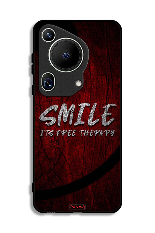 Huawei Pura 70 Ultra Protective Case Cover Smile Its Free Therapy