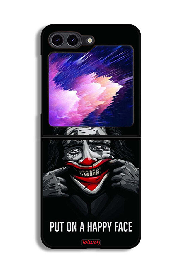 Samsung Galaxy Z Flip6 Protective Case Cover Put On Happy Face