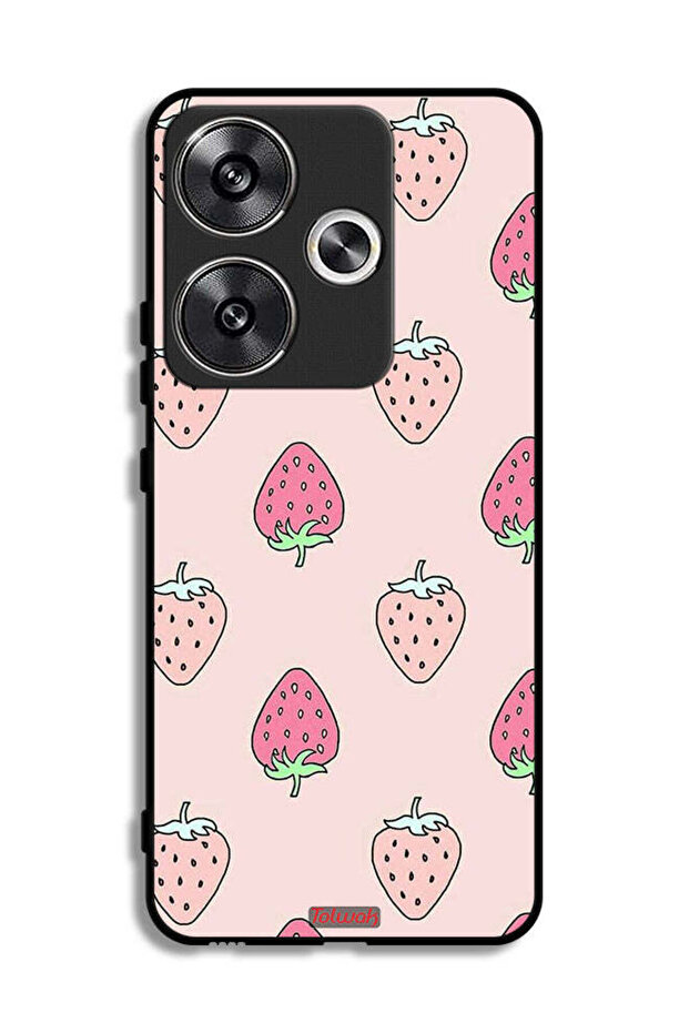 Xiaomi Poco F6 5G Protective Case Cover Strawberry Icon