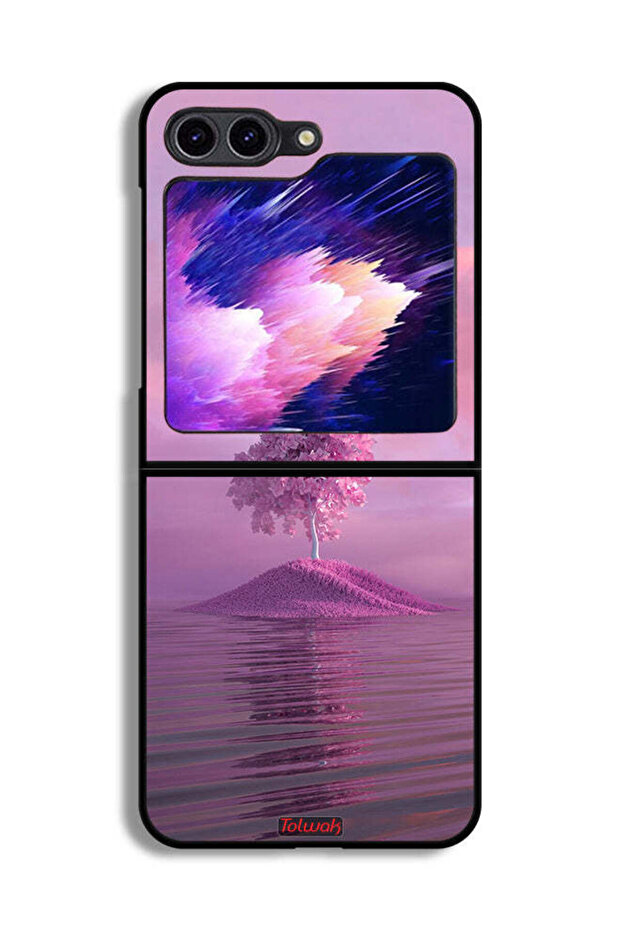 غطاء حماية لهاتف Samsung Galaxy Z Flip6 - شجرة - Unsplash