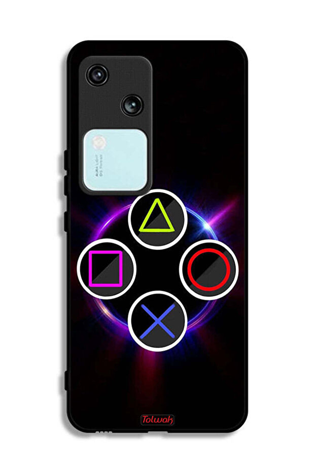 غطاء حماية Vivo V30 5G بتصميم لعبة الحبار