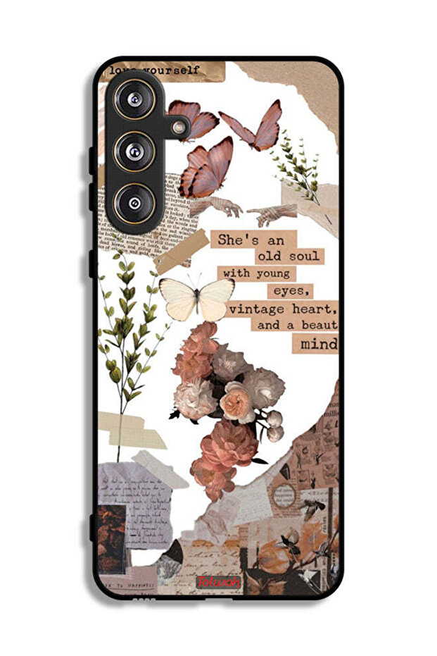 Samsung Galaxy M55 5G Protective Case Cover She Is An Old Soul