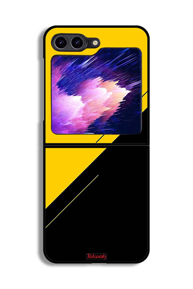 غطاء حماية بنمط لهاتف Samsung Galaxy Z Flip6