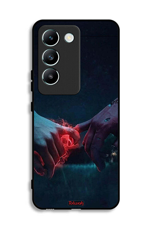 Vivo Y100 4G Protective Case Cover Burning Hands
