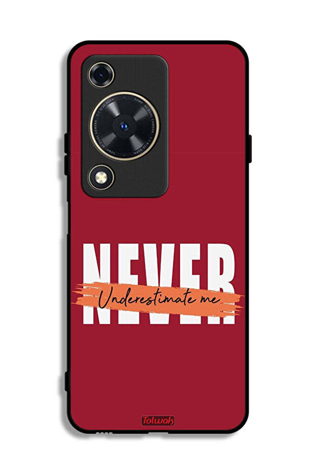 Huawei Enjoy 70 Protective Case Cover Never Underestimate Me