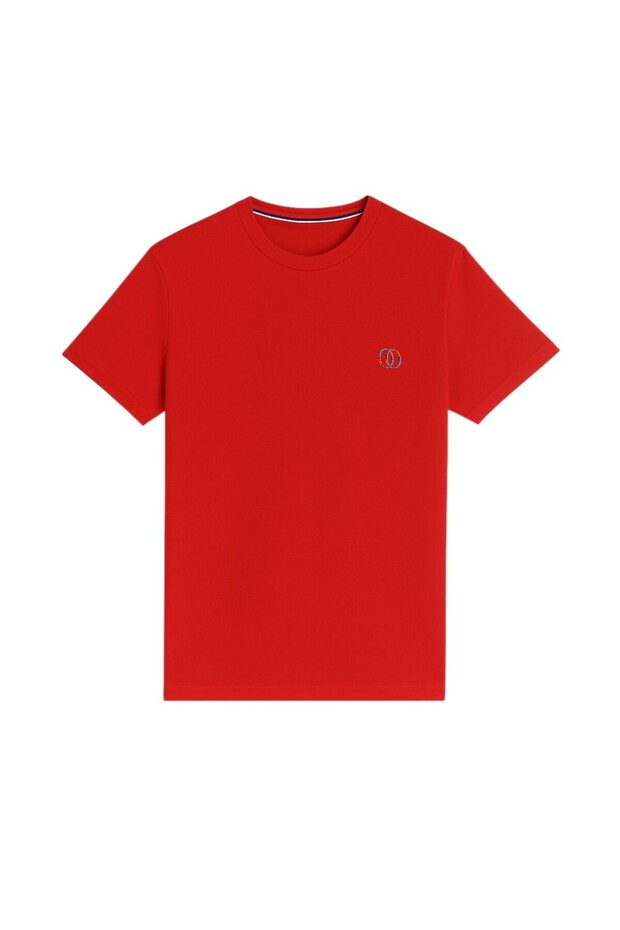Men's Natural Cotton High Quality Short Sleeve Sports T-Shirt