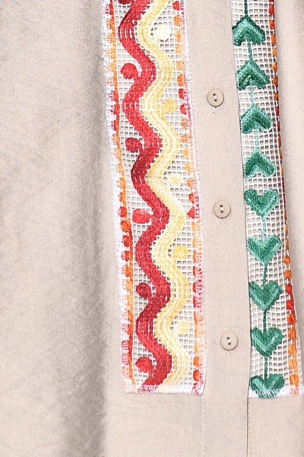 Boho Tasarım Gömlek - 6