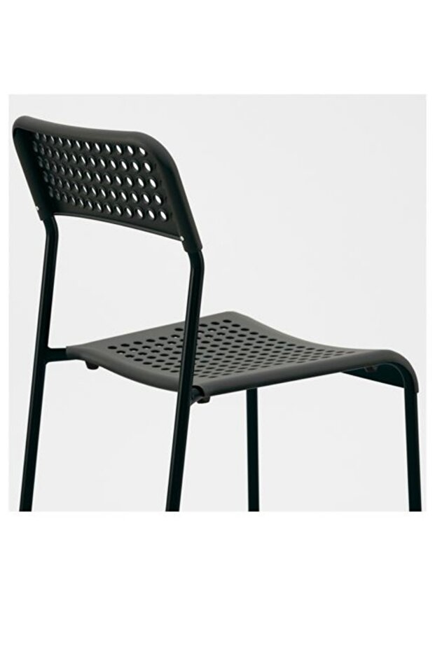 Adde plastik sandalye, Siyah - 3
