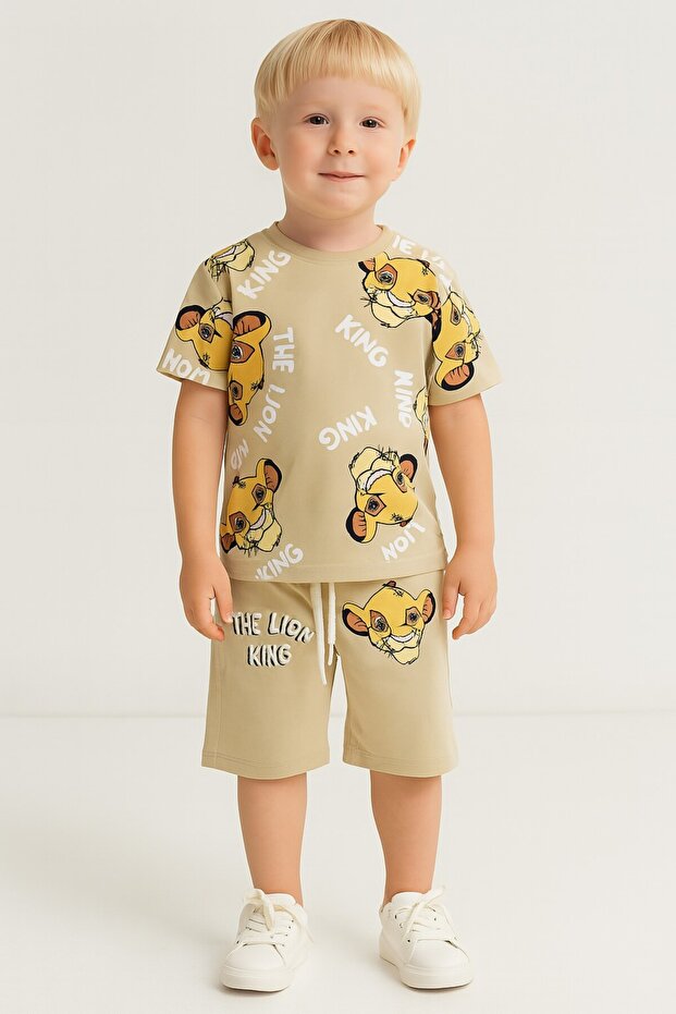 طقم شورت للأولاد من King - 2