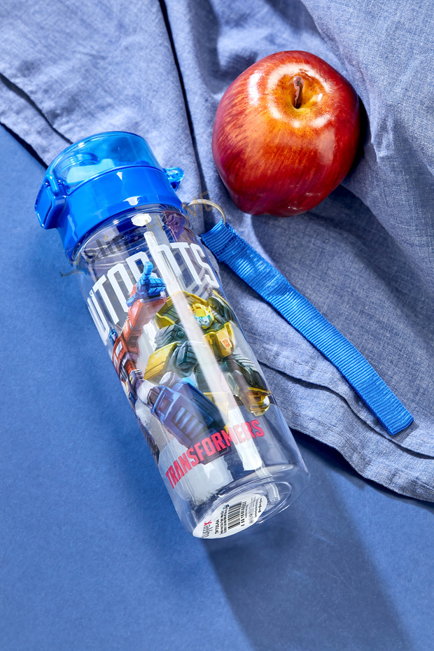 500ml Water Bottle/Flask with Transformers Characters - 1